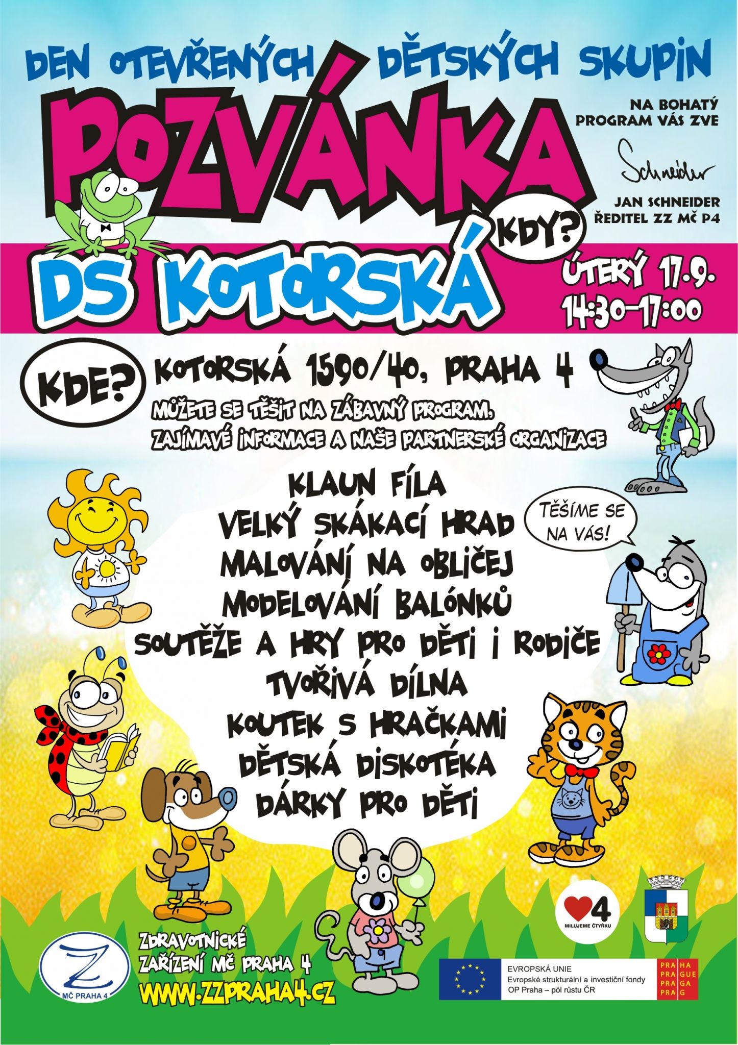 Pozvánka na Den otevřených DS Kotorská 9-2019_24.7.2019